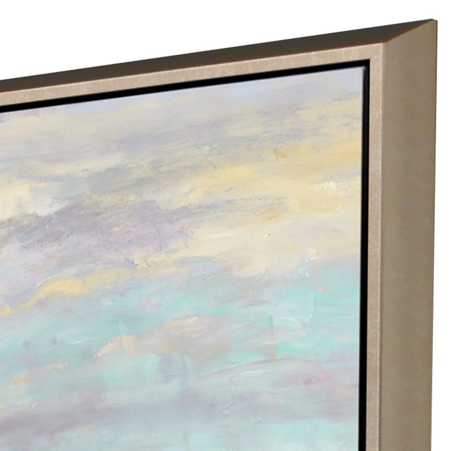 Summer Splendor Blue Canvas Art