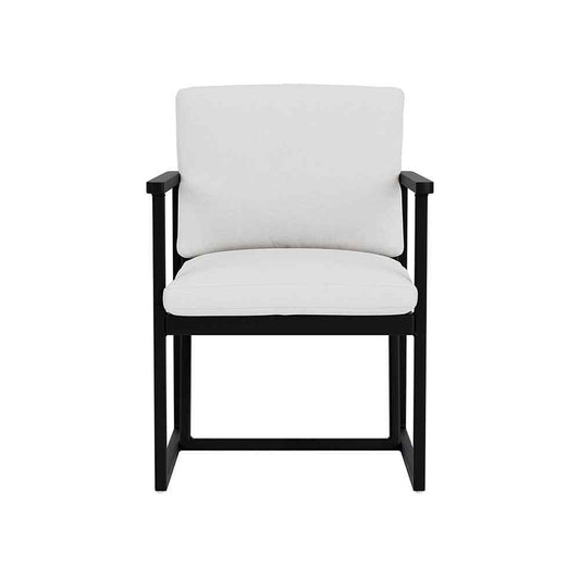 Summit Aluminum Frame Outdoor Dining Armchair-Outdoor Dining Chairs-Lloyd Flanders-LOOMLAN