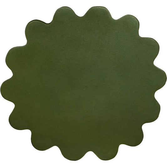 Taffy Concrete Green Geometric Accent Table - LOOMLAN - Side Tables