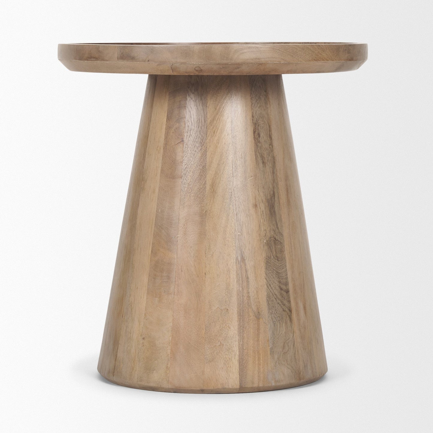 Takoda Wood Tapered Drum Accent Table
