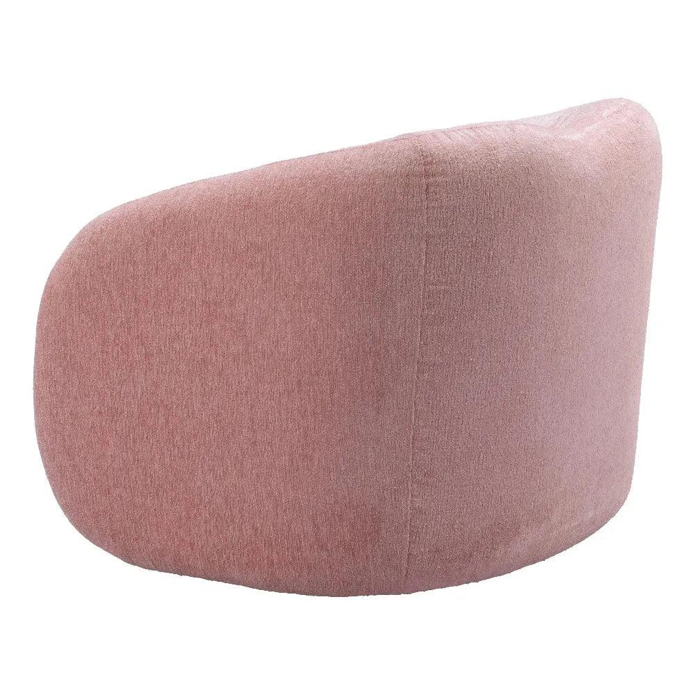 Tallin Mauve Pink Accent Arm Chair - LOOMLAN - Zuo Modern - Club Chairs