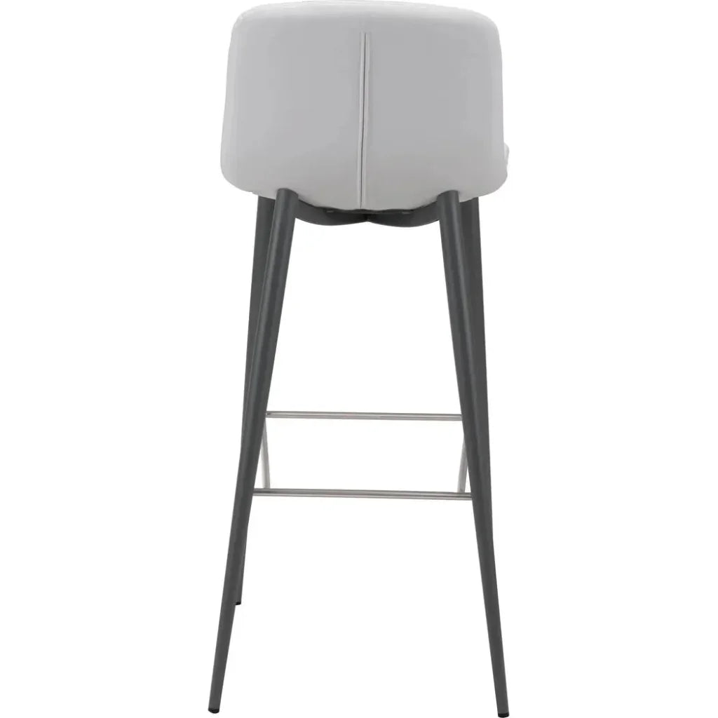 Tangiers Bar Chair (Set of 2) White - LOOMLAN - Zuo Modern - Bar Stools