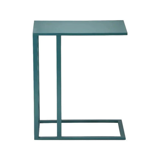 Tanu Iron Framed C Shaped Side Tables - LOOMLAN - Urbia - Side Tables
