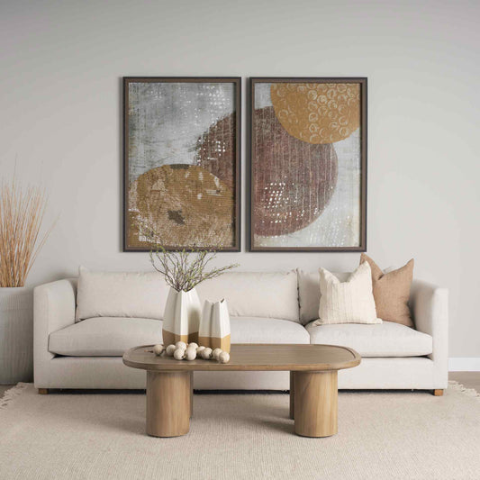 Tavi Natural Brown Rectangular Coffee Table