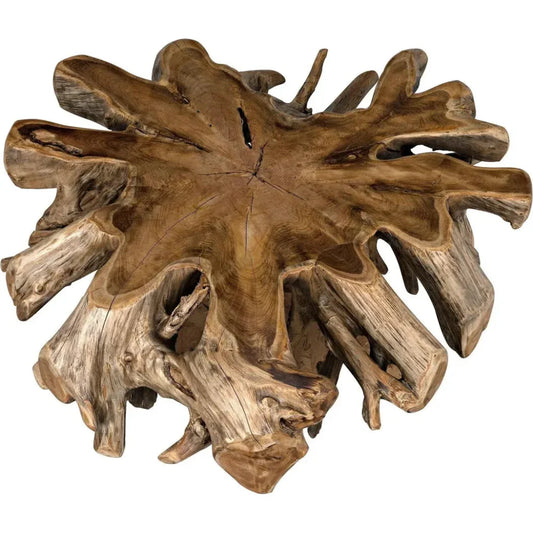 Teak Root Geometric Coffee Table - LOOMLAN - Noir - Coffee Tables