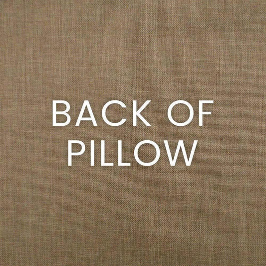 Tempo Brown Throw Pillow With Insert - LOOMLAN - D.V. Kap - Throw Pillows