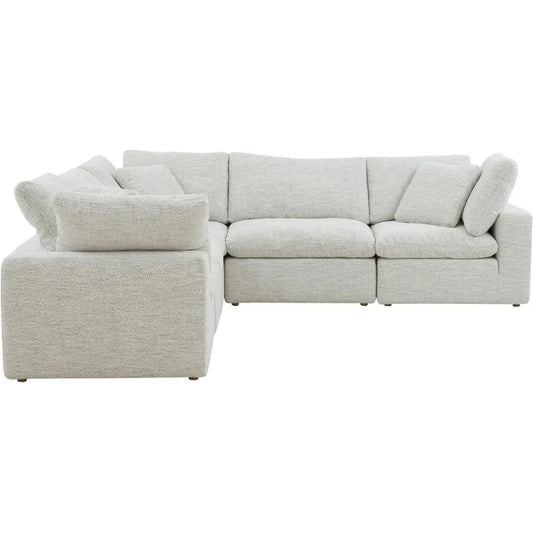 Terra L-Shaped Performance Fabric Modular Sectional-Modular Sofas-Moe's Home-LOOMLAN