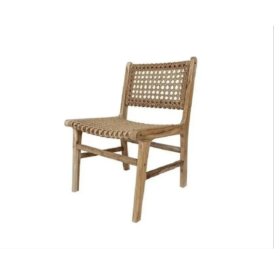 Terra Outdoor Armless Dining Chair-Outdoor Dining Chairs-Artesia-LOOMLAN