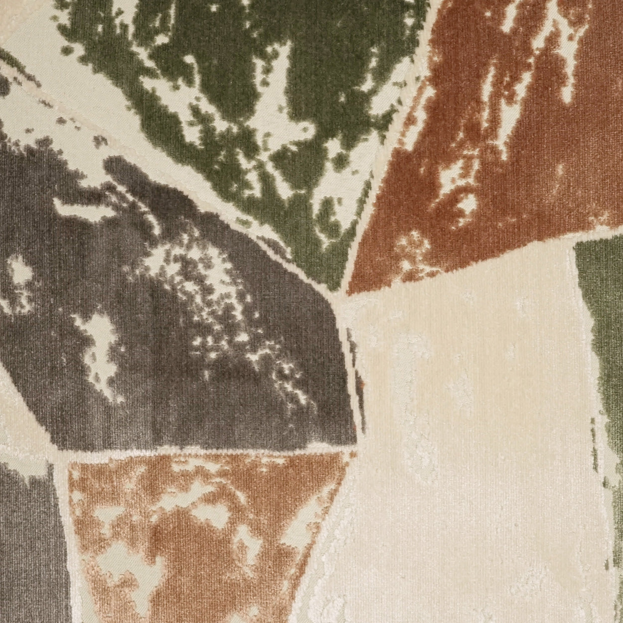 Terrain Green Throw Pillow