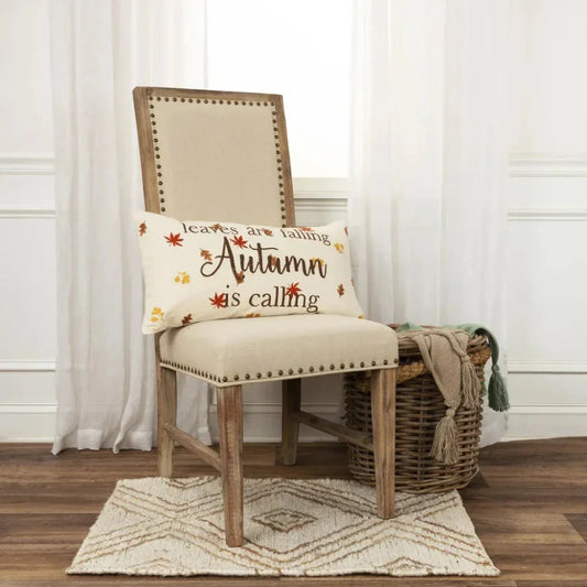 Thanksgiving Decorative Lumbar Pillow Authumn Joy - LOOMLAN - LOOMLAN - Throw Pillows