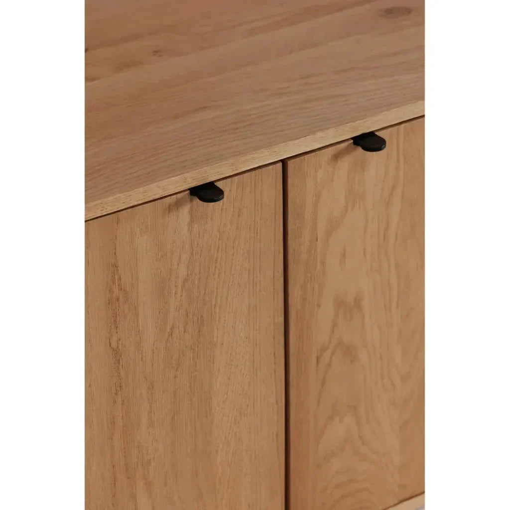 Theo Natural Wood Media Bench - LOOMLAN - Moe's Home - TV Stands & Media Centers