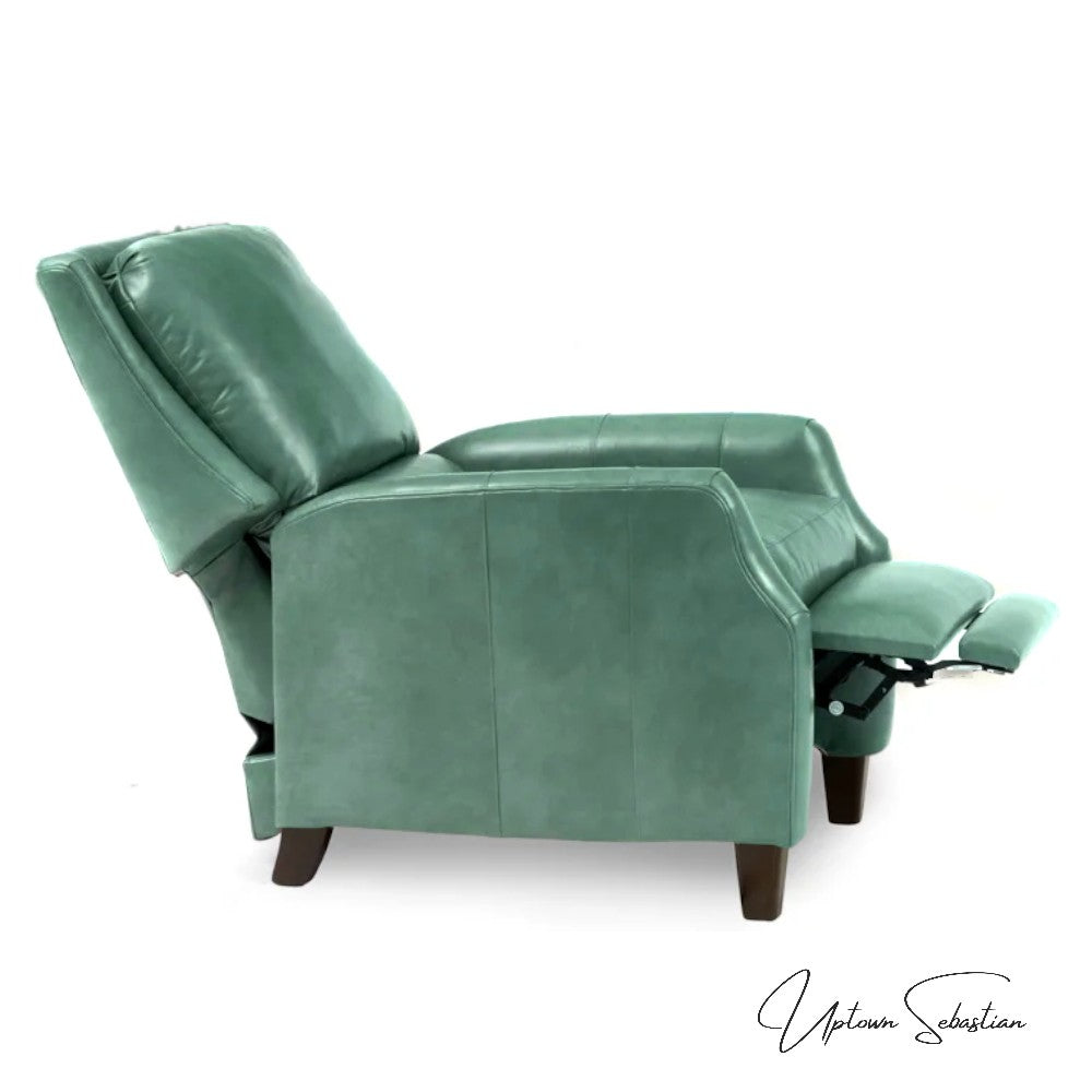 Titan Leather Power Push Button Recliner