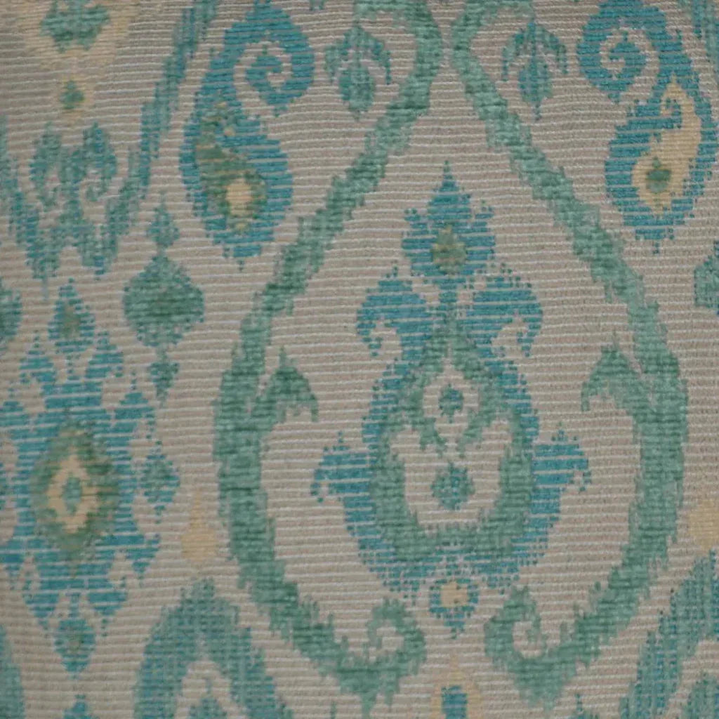 Tobias Aqua Blue Throw Pillow With Insert - LOOMLAN - D.V. Kap - Throw Pillows