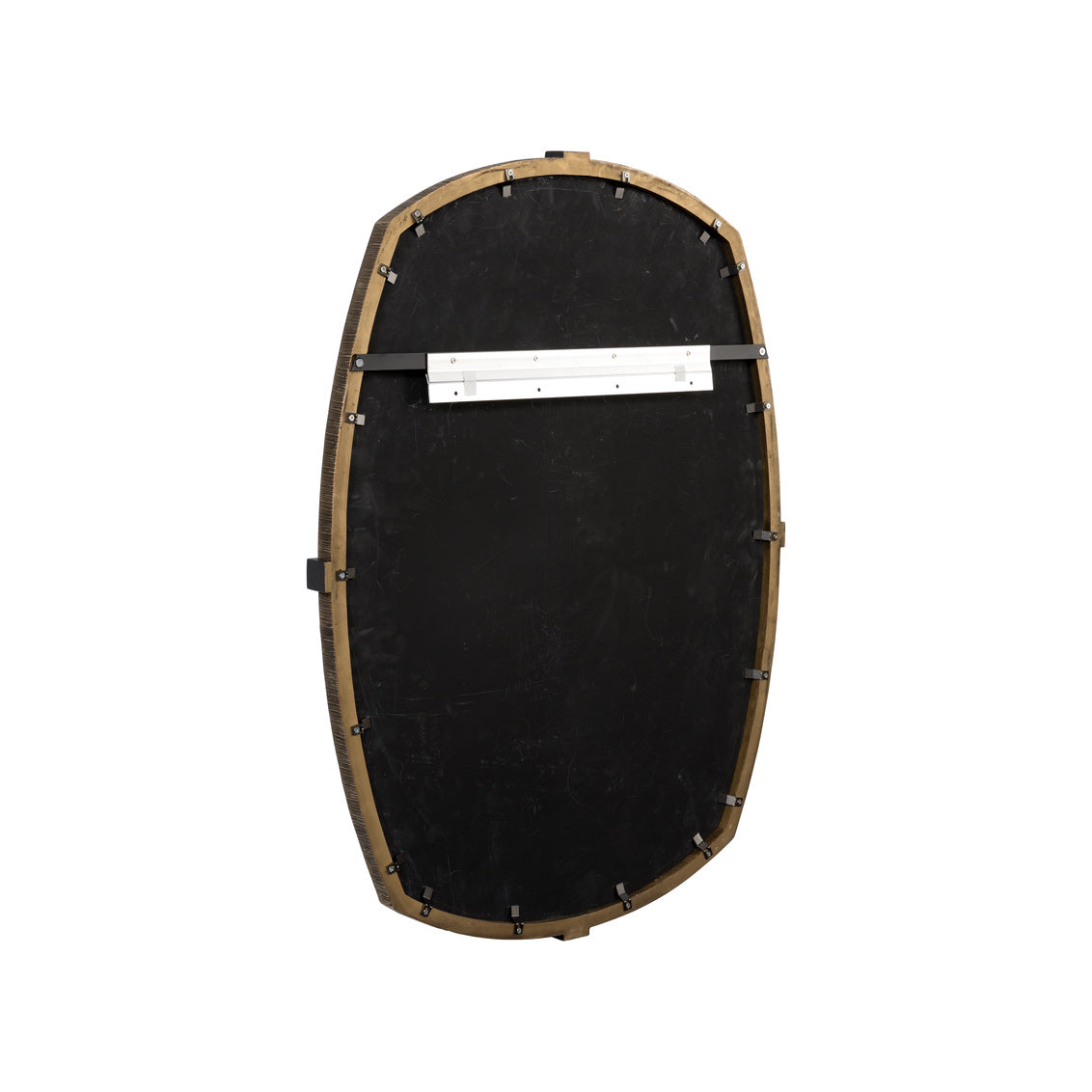 Topher Contoured Resin Frame Wall Mirror