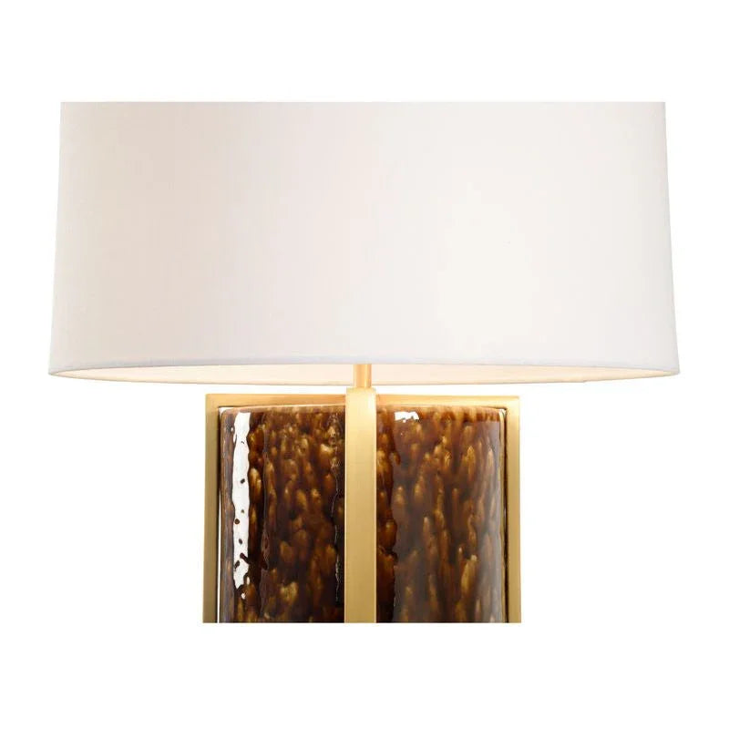 Tortoise Ceramic Made Table Lamp - LOOMLAN - Chelsea House - Table Lamps