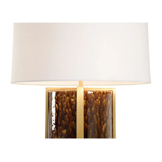 Tortoise Ceramic Made Table Lamp - LOOMLAN - Chelsea House - Table Lamps