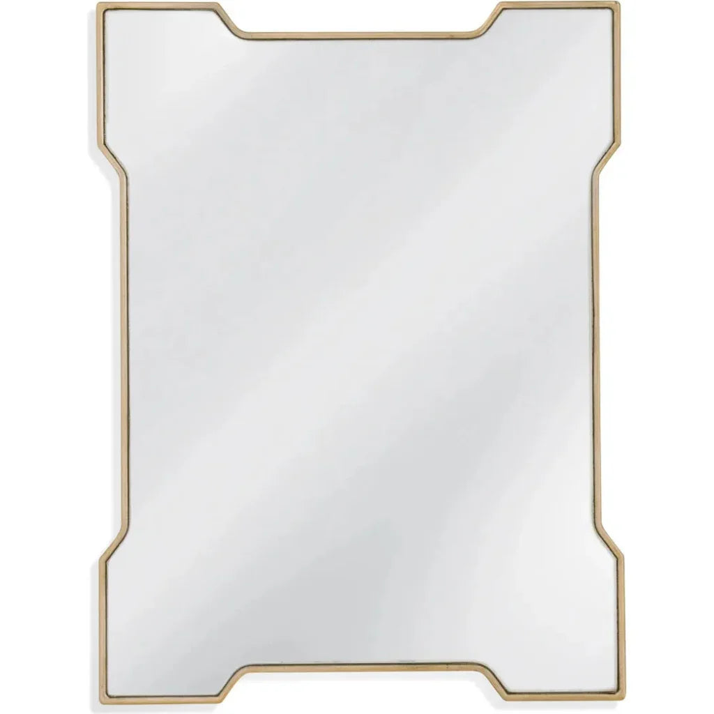 Trident MDF Gold Vertical Wall Mirror - LOOMLAN - Bassett Mirror - Wall Mirrors