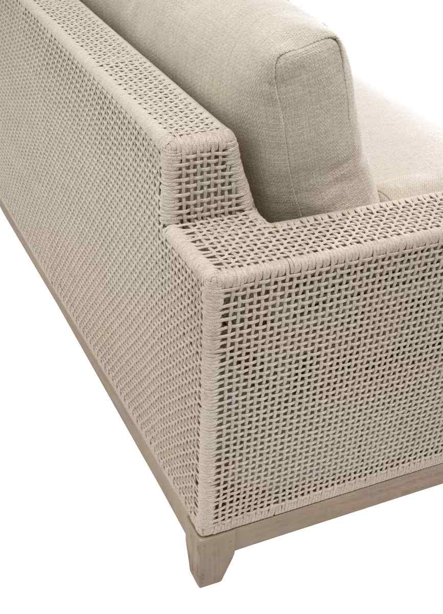 Tropez 90" Olefin Fabric Outdoor Sofa