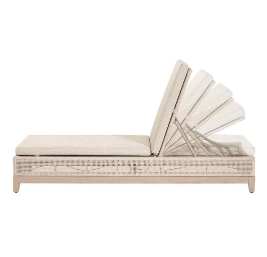 Tropez Olefin Fabric Outdoor Chaise Lounge