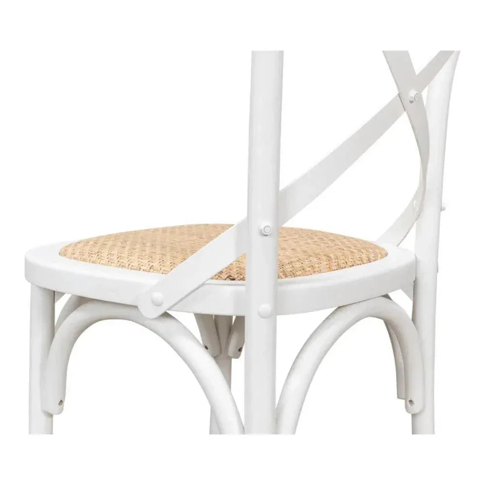 Tuileries Wood d Armless Dining Chair 2PC - LOOMLAN - Sarreid - Dining Chairs