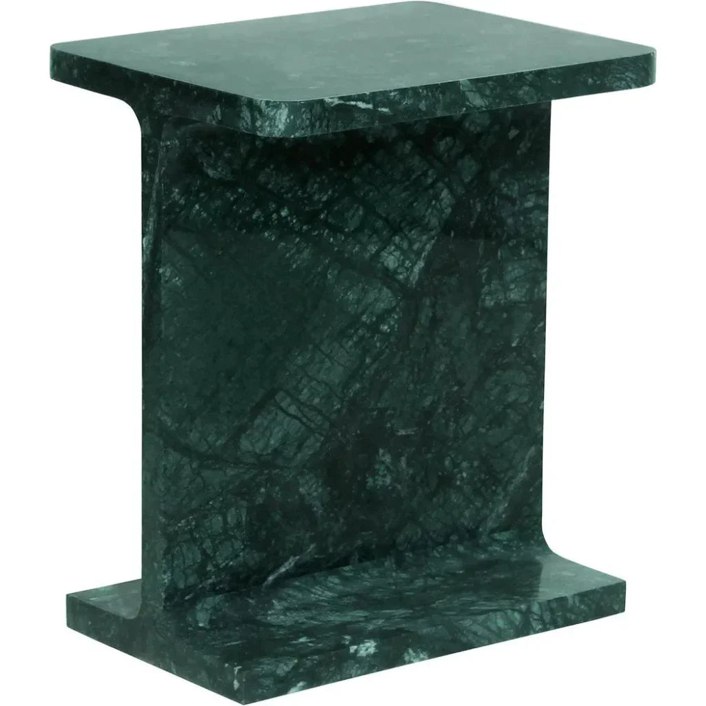 Tullia Marble Green Rectangular Accent Table - LOOMLAN - Moe's Home - Side Tables