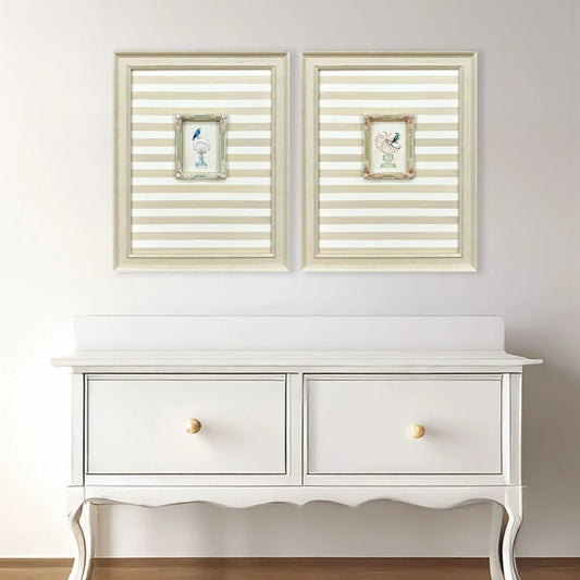 Underwater Collage Wood Framed Wall Art 2PC