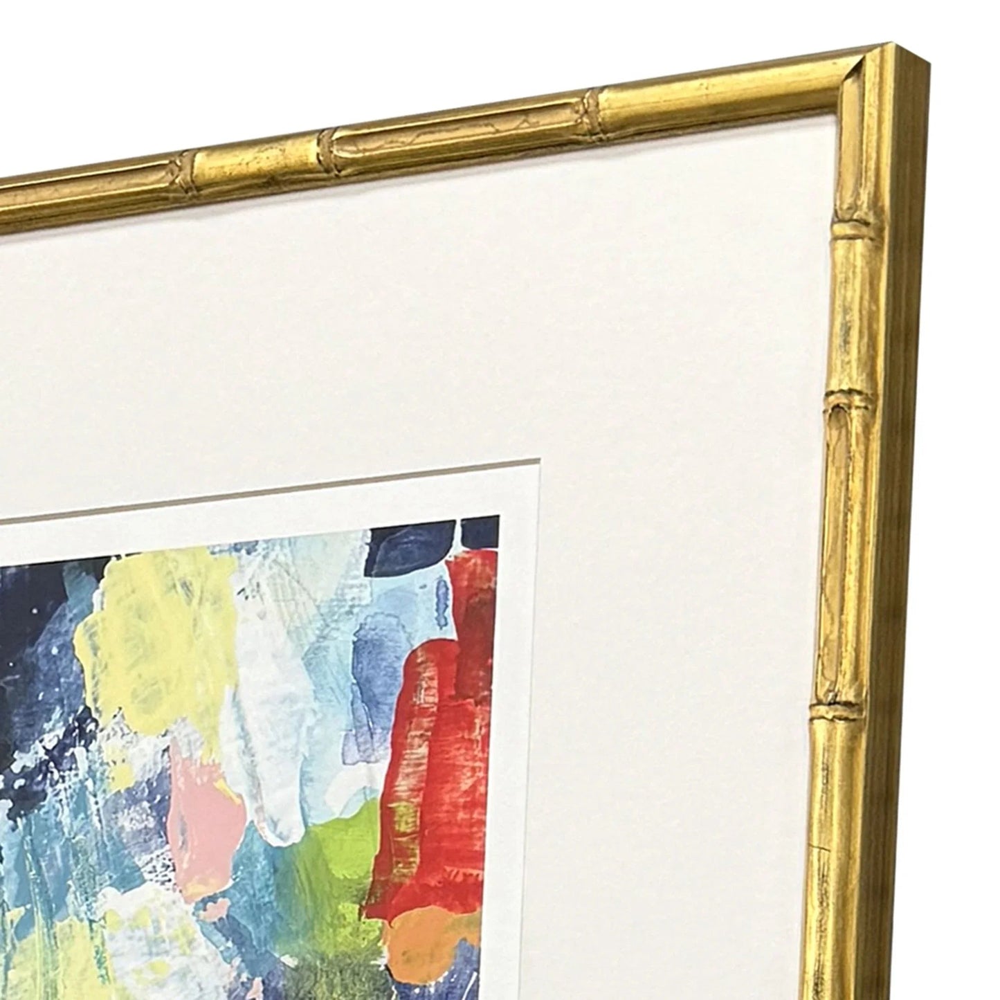 Unfettered Wood Blue Framed Wall Art 4PC