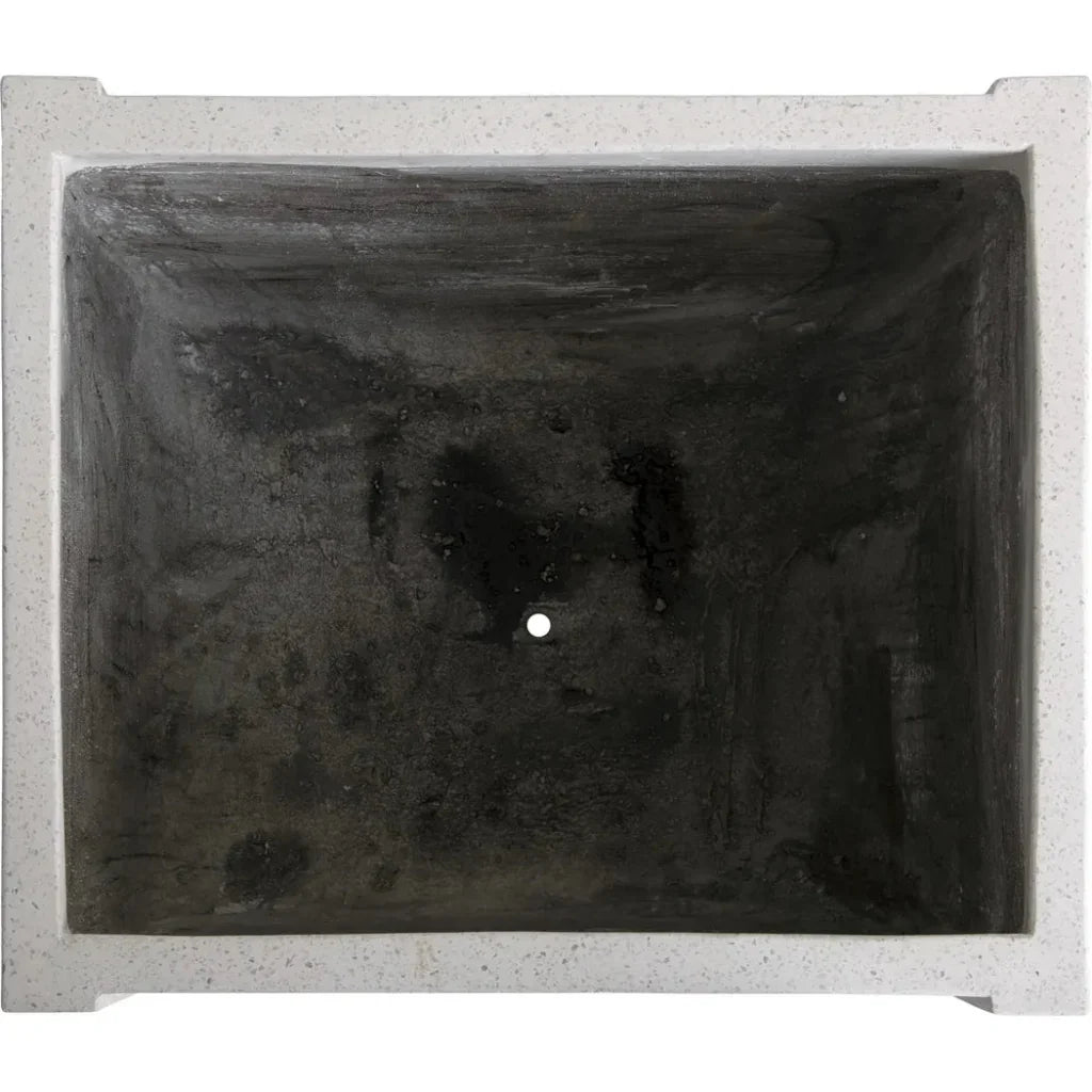 Uri Square Terrazzo Planter - LOOMLAN - Planters