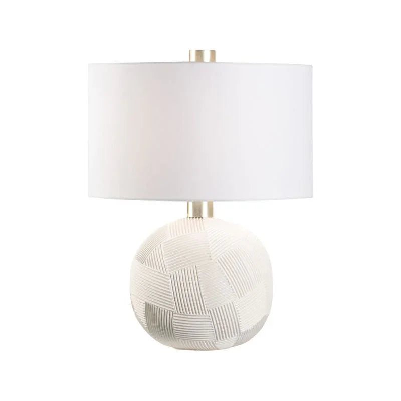 Valencia Matte Finish Geometric Design Table Lamp - LOOMLAN - Chelsea House - Table Lamps