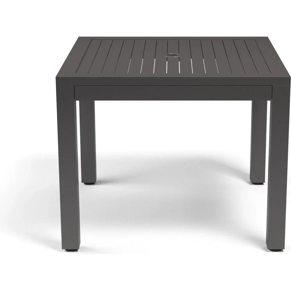 Vegas Aluminum Outdoor Dining Table-Outdoor Dining Tables-Sunset West-LOOMLAN