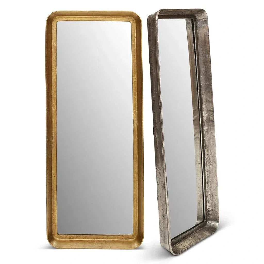 Vinod Reclaimed Aluminum Wall Mirror - LOOMLAN - Urbia - Wall Mirrors