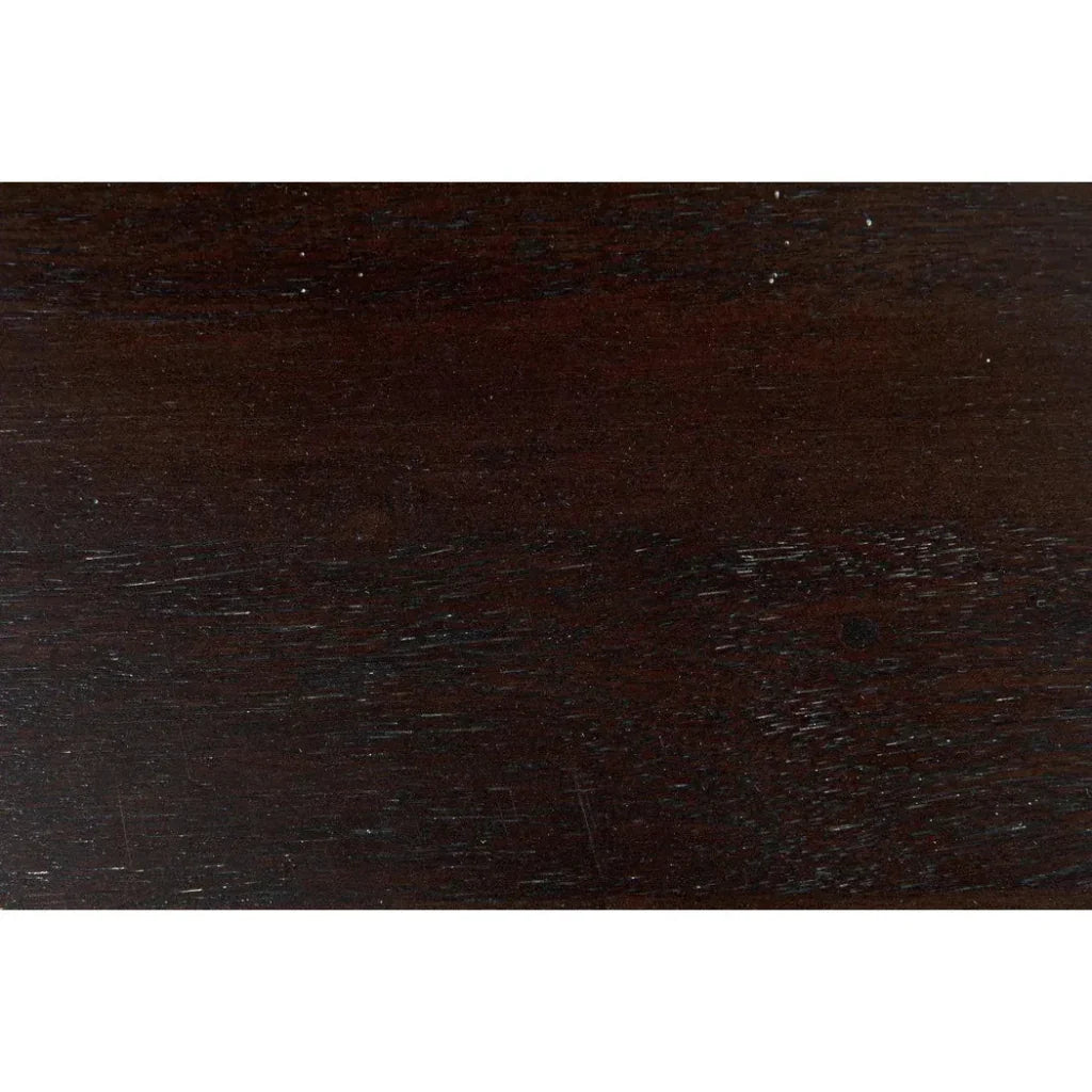 Voltes Desk, Ebony Walnut with Black Steel-Home Office Desks-Noir-LOOMLAN