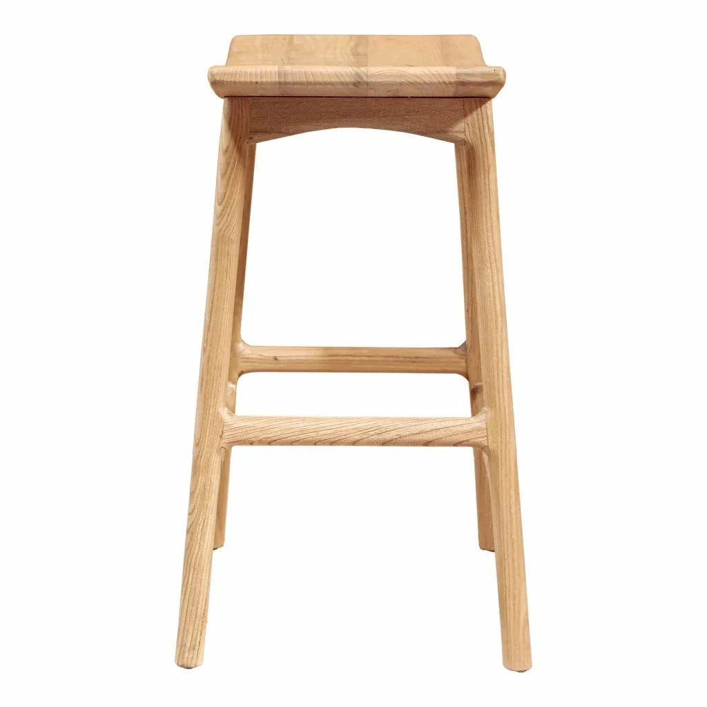 Wabi Sungkai Wooden Modern Counter Stool - LOOMLAN - Artesia - Counter Stools
