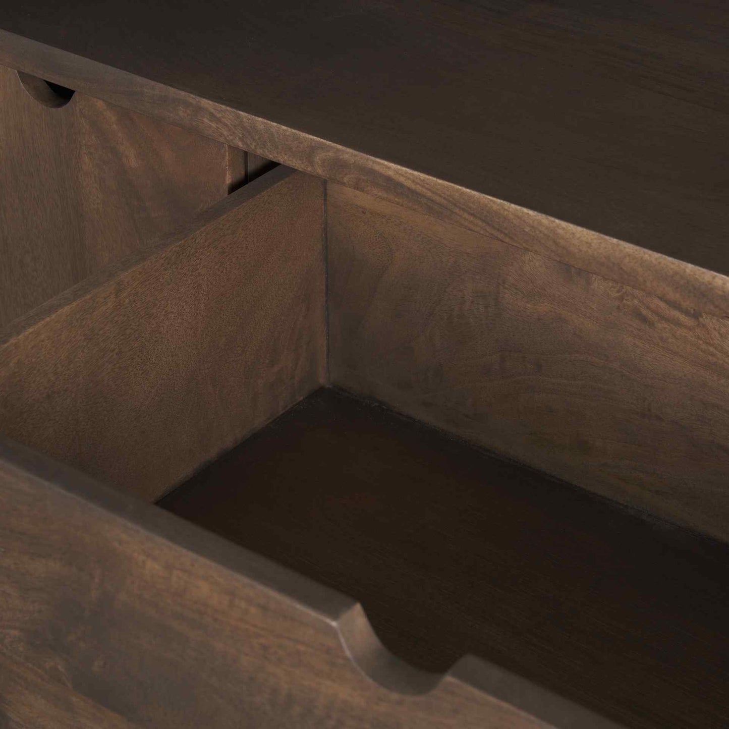 Wallen Three Drawers Wood Sideboard