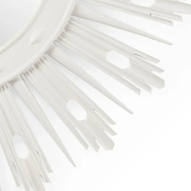 Wasden White Lacquer Wall Mirror - LOOMLAN - Chelsea House - Wall Mirrors