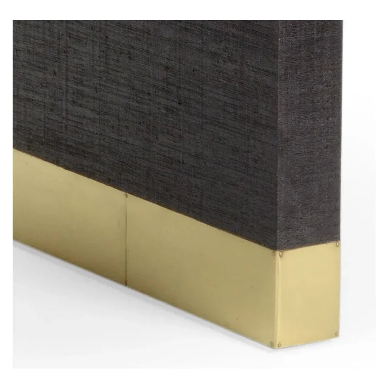 Waterfall Raffia Covered Console Table - LOOMLAN - Chelsea House - Console Tables