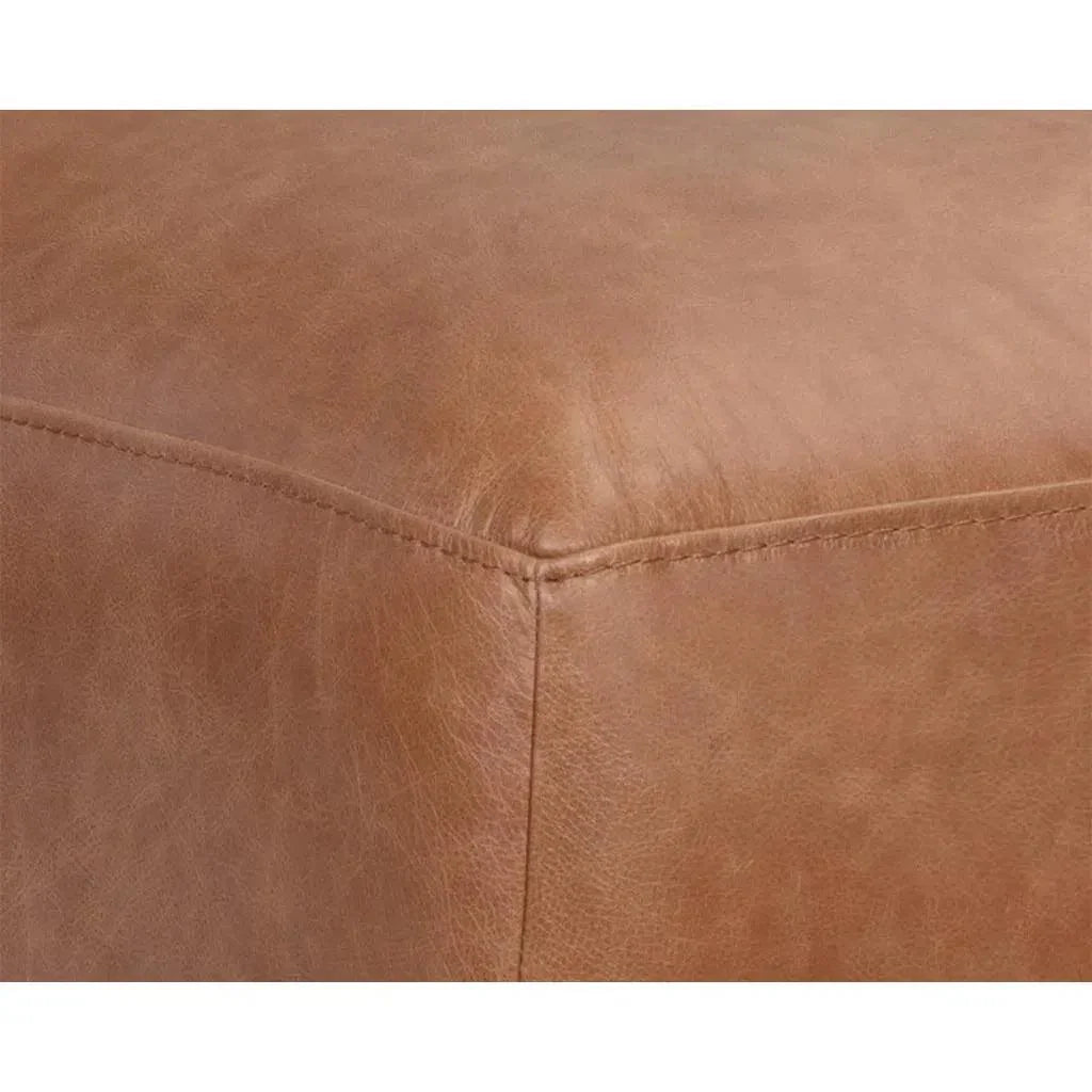 Watson Leather Modular Armless Chair-Modular Sofas-SUNPAN-LOOMLAN