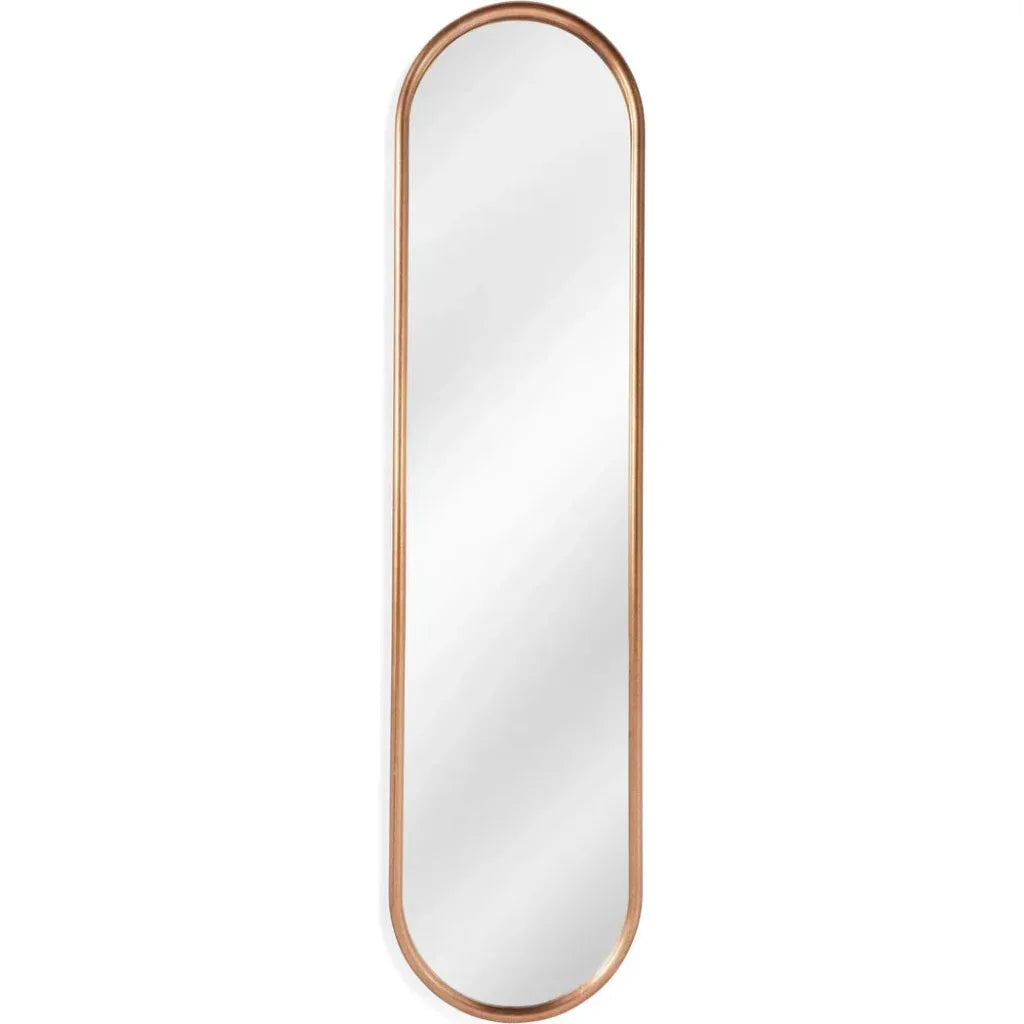 Westbury Resin Gold Vertical Wall Mirror - LOOMLAN - Bassett Mirror - Wall Mirrors