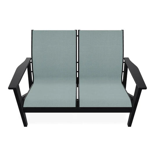 Wexler Sling Chat Height Two-Seat Loveseat