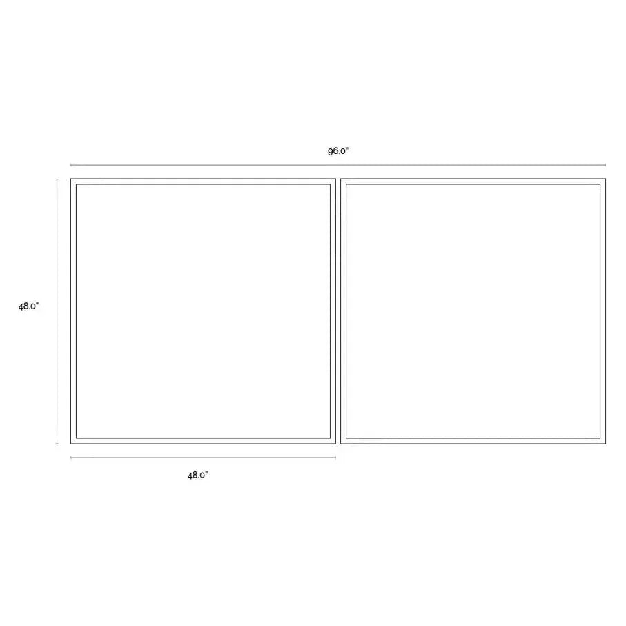 Wild Ones Gold Floater Framed Wall Art 2PC-Framed Wall Art-SUNPAN-LOOMLAN