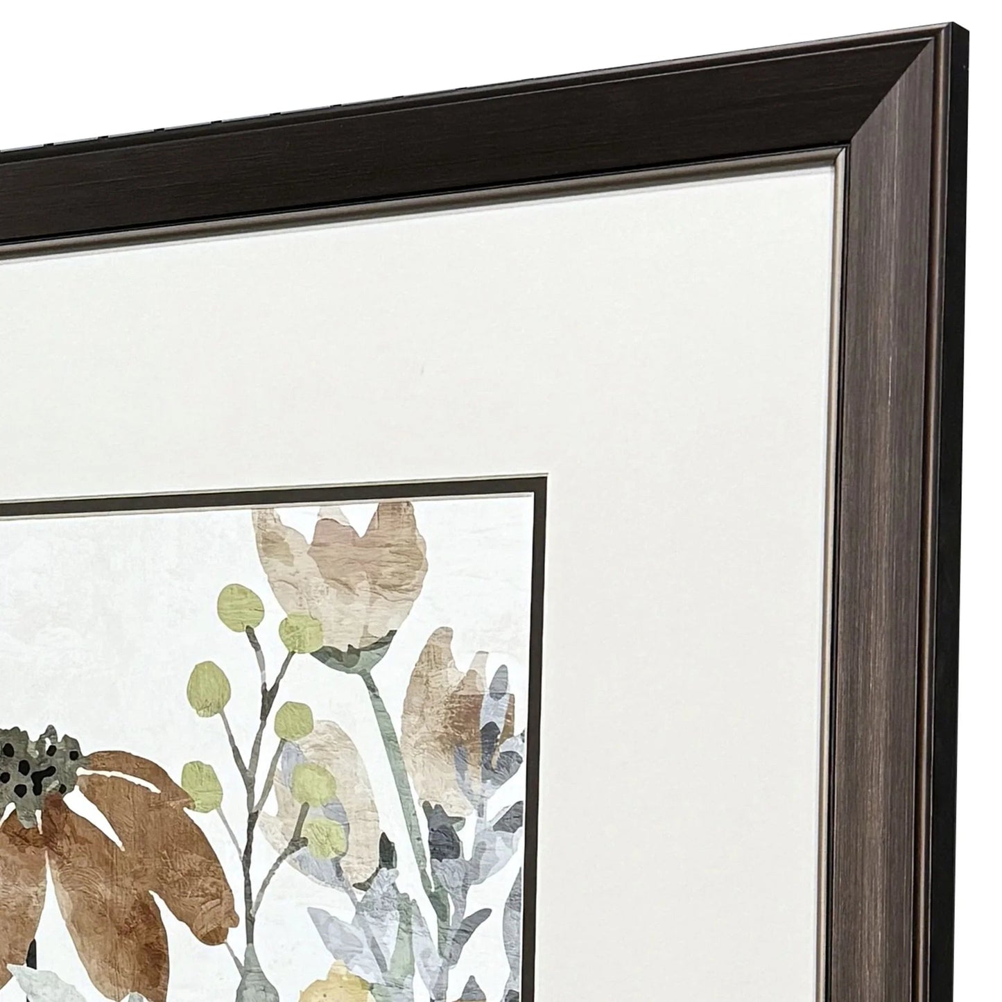 Wildflower Square Multi Framed Wall Art 2PC