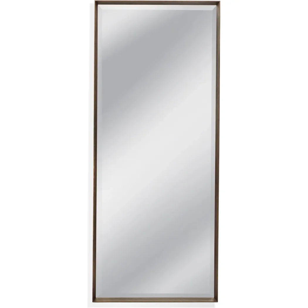 Wooden Framed Handcrafted Floor Mirror-Floor Mirrors-Bassett Mirror-LOOMLAN