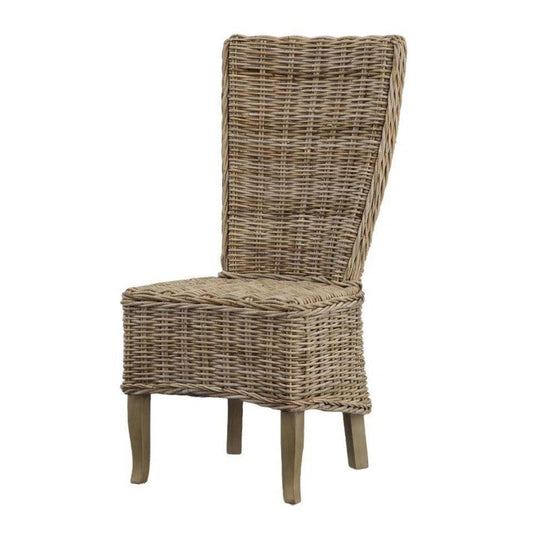 Woven Kubu Highback Side Chair - LOOMLAN - Furniture Classics - Dining Chairs