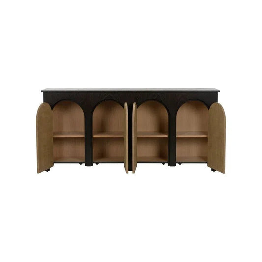 Wrightsbury Wooden Black Console Table - LOOMLAN - Chelsea House - Console Tables