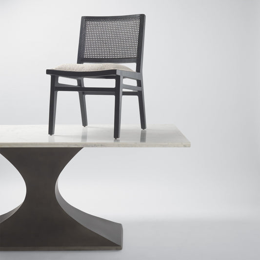 Wynn Fabric Armless Dining Chair (Set of 2)