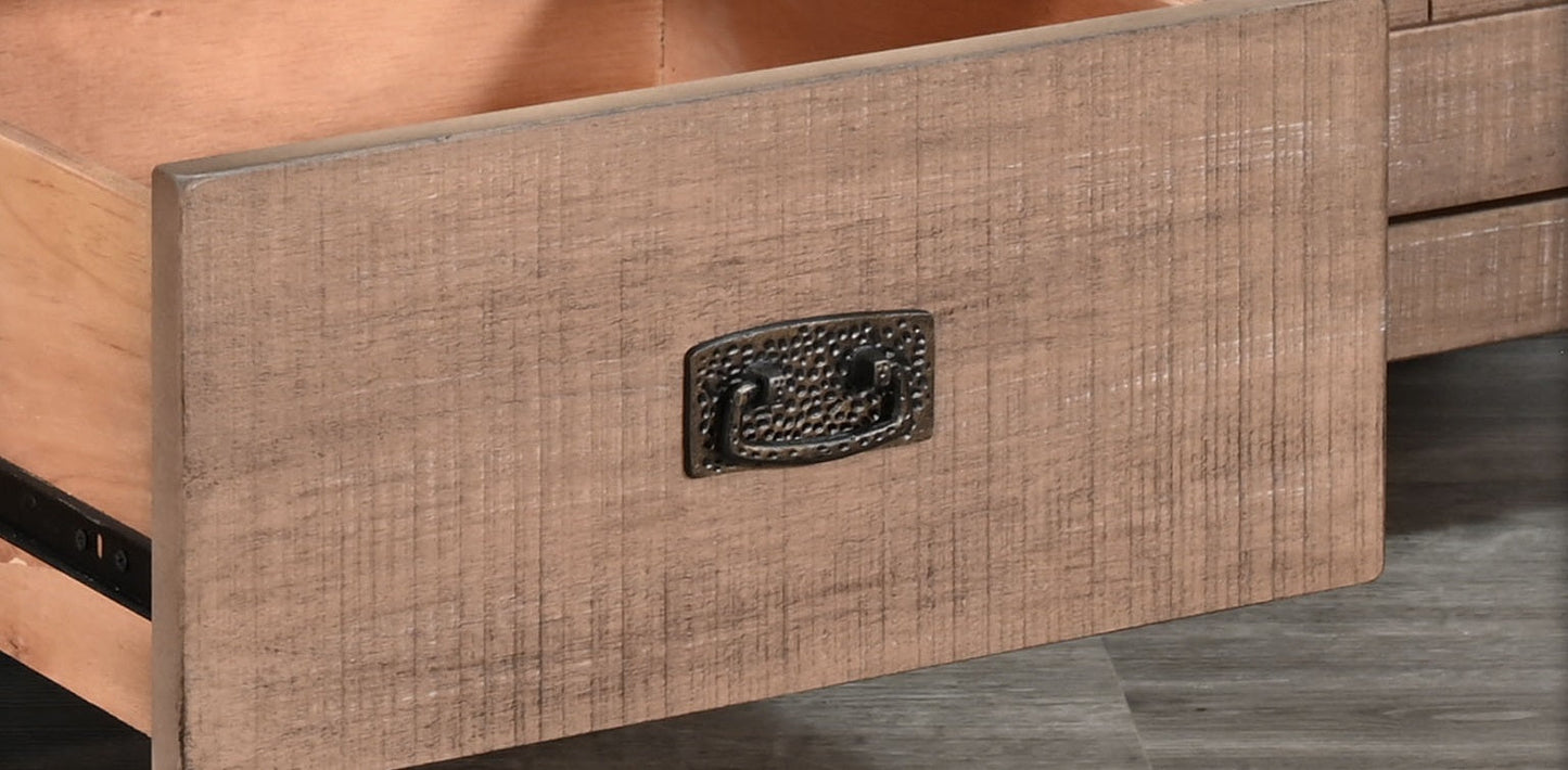 Yellowstone Three Drawers Wood Sideboard