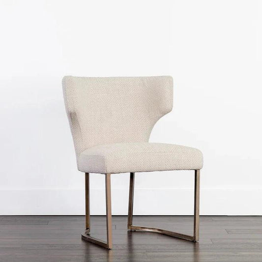 Yorkville Fabric Armless Dining Chair - LOOMLAN - SUNPAN - Dining Chairs