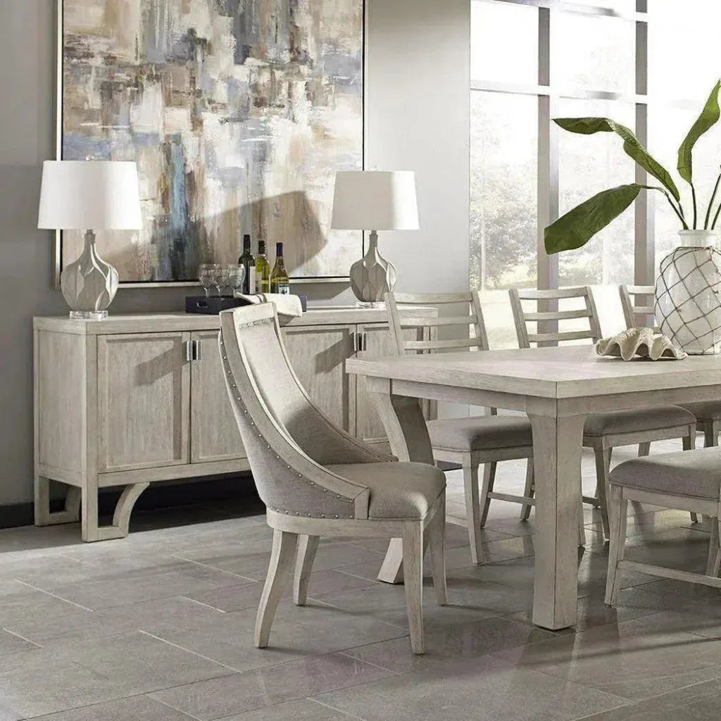 102" Solid Wood Graphite Rectangular Dining Table-Dining Tables-Panama Jack-LOOMLAN