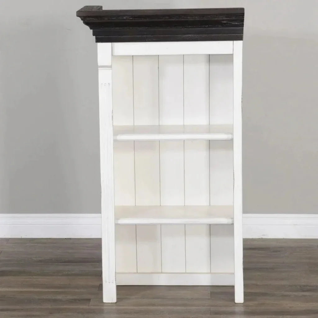 124" Entertainment Wall Unit TV Stand White-Entertainment Wall Unit-Sunny D-LOOMLAN