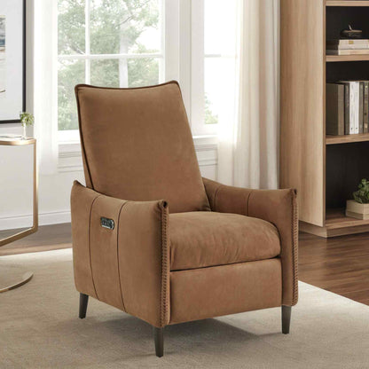 Linville Leather Usb Power Recliner